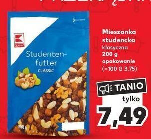 Kaufland Mieszanka studencka k-classic oferta