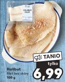 Kaufland Halibut filet bez skóry oferta
