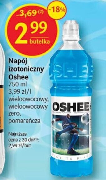 Delikatesy Centrum Napój izotoniczny Oshee 750ml oferta
