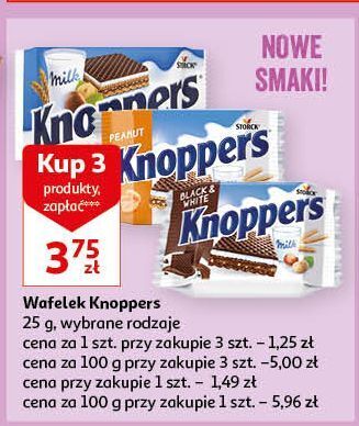 Auchan Wafelek knoppers oferta