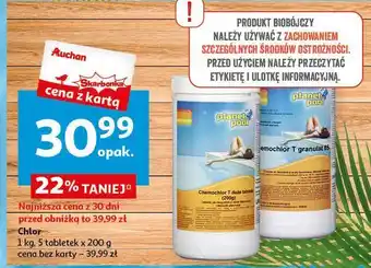 Auchan Chemochlor t granulat 65 planet pool oferta