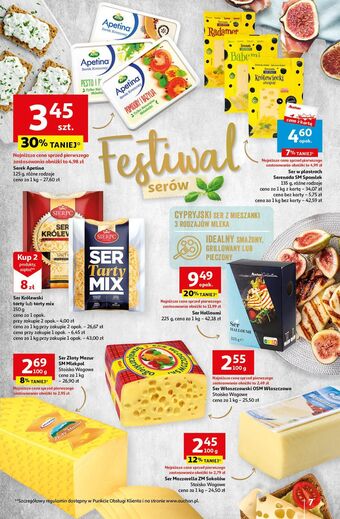 Auchan Serek kremowy pesto i rukola arla apetina oferta