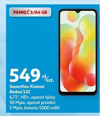 Auchan Smartfon redmi 12c xiaomi oferta