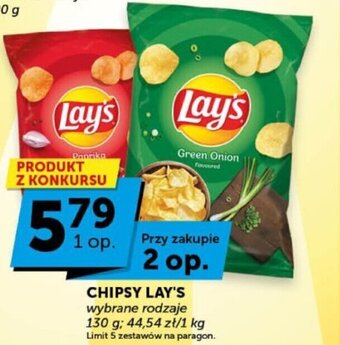 Euro Sklep CHIPSY LAY'S 130 g oferta