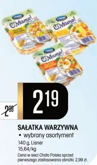 Chata Polska SAŁATKA WARZYWNA 140g oferta