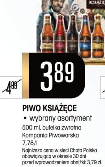 Chata Polska PIWO KSIĄŻĘCE 500ml oferta
