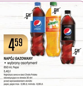Chata Polska NAPÓJ GAZOWANY 850ml oferta
