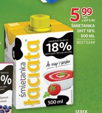 Selgros ŚMIETANKA UHT 18% 500 ML oferta