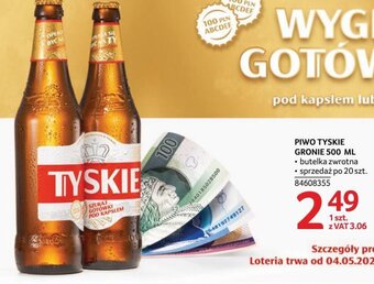Selgros PIWO TYSKIE GRONIE 500 ML oferta