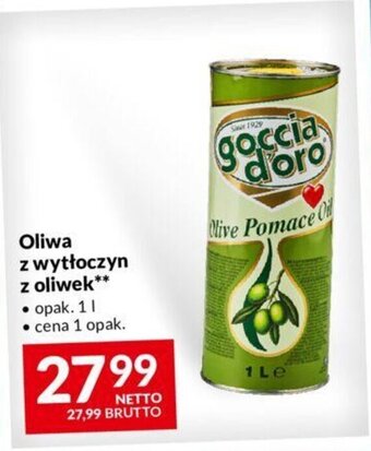 Makro Oliwa z wytłoczyn z oliwek 1l oferta