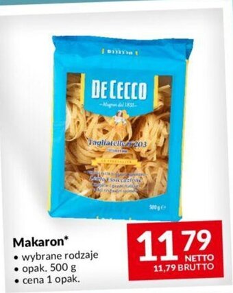 Makro Makaron 500g oferta