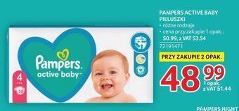 Selgros PAMPERS ACTIVE BABY PIELUSZKI oferta