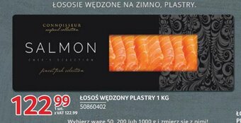 Selgros ŁOSOŚ WĘDZONY PLASTRY 1 KG oferta