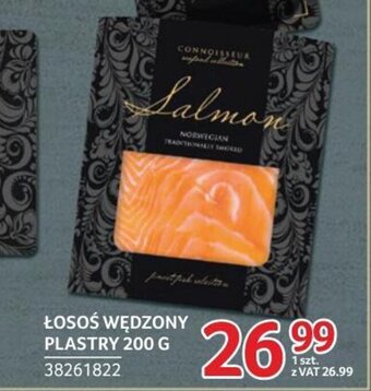 Selgros ŁOSOŚ WĘDZONY PLASTRY 200 G oferta