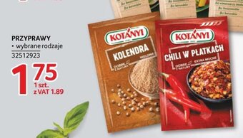 Selgros PRZYPRAWY oferta
