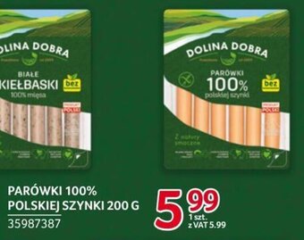 Selgros PARÓWKI 100% POLSKIEJ SZYNKI 200 G oferta