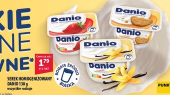 Eurocash SEREK HOMOGENIZOWANY DANIO 130 g oferta