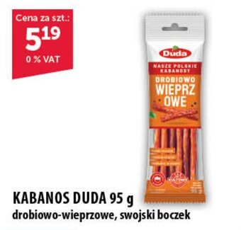 Eurocash KABANOS DUDA 95 g oferta