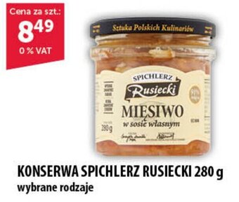 Eurocash KONSERWA SPICHLERZ RUSIECKI 280 g oferta