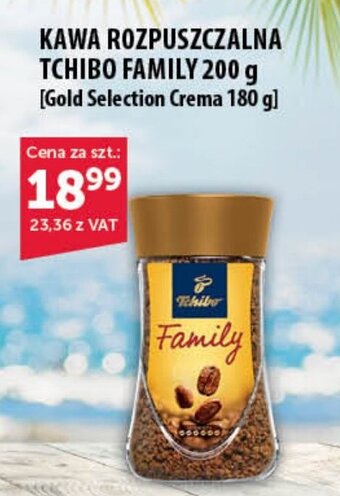 Eurocash KAWA ROZPUSZCZALNA TCHIBO FAMILY 200 g oferta