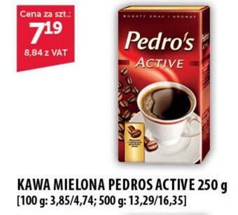 Eurocash KAWA MIELONA PEDROS ACTIVE 250 g oferta