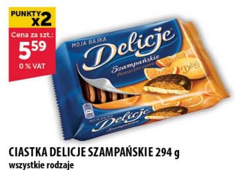 Eurocash CIASTKA DELICJE SZAMPAŃSKIE 294 g oferta