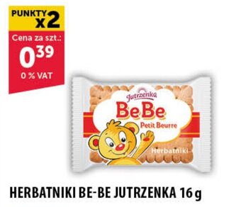 Eurocash HERBATNIKI BE-BE JUTRZENKA 16 g oferta