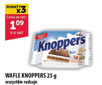Eurocash WAFLE KNOPPERS 25 g oferta