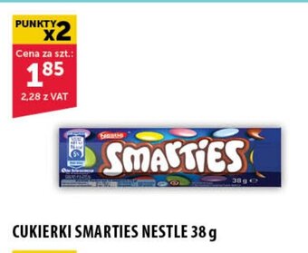 Eurocash CUKIERKI SMARTIES NESTLE 38 g oferta