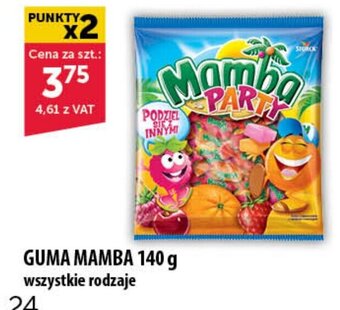 Eurocash GUMA MAMBA 140 g oferta