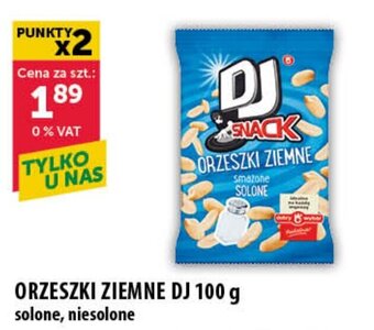 Eurocash ORZESZKI ZIEMNE DJ 100 g oferta