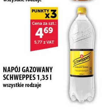 Eurocash NAPÓJ GAZOWANY SCHWEPPES 1,35l oferta