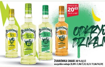 ŻUBRÓWKA SMAKI 30 % 0,5 l