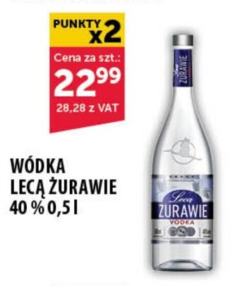 Eurocash WÓDKA LECĄ ŻURAWIE 40% 0,5l oferta