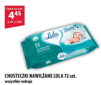 Eurocash CHUSTECZKI NAWILŻANE LULA 72 szt. oferta