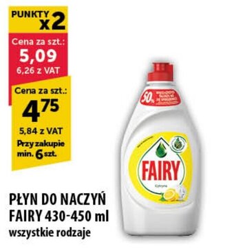 Eurocash PŁYN DO NACZYŃ FAIRY 430-450 ml oferta