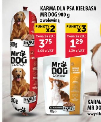 Eurocash KARMA DLA PSA KIEŁBASA MR DOG 900 g oferta