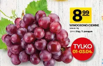 Topaz Winogrono ciemne 1kg oferta