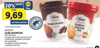Lidl Lody premium orzech makadamia gelatelli oferta