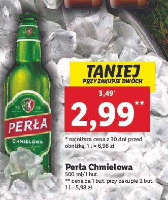 Lidl Piwo perła chmielowa oferta