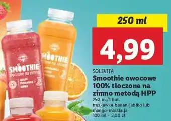 Lidl Smoothie mango- marakuja solevita oferta