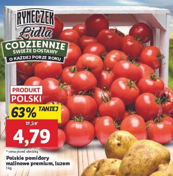 Lidl Pomidory malinowe oferta