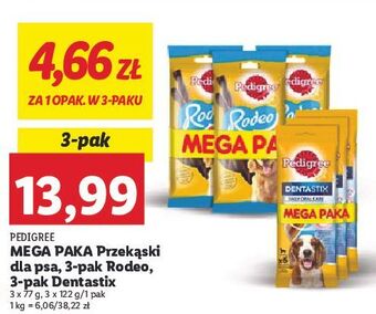Lidl Przysmak dla psa pedigree dentastix oferta