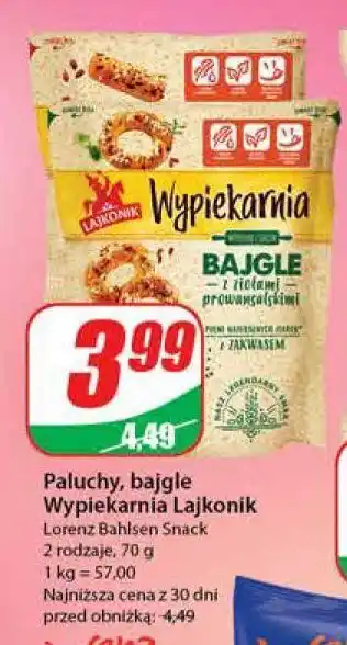 Dino Bajgle z ziołami prowansalskimi lajkonik wypiekarnia oferta