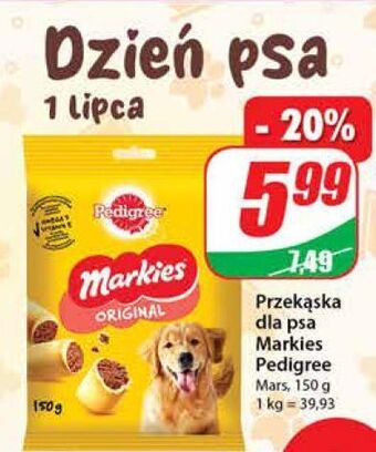 Dino Przysmak dla psa pedigree markies oferta