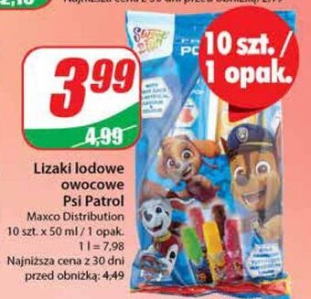 Lizaki lodowe psi patrol