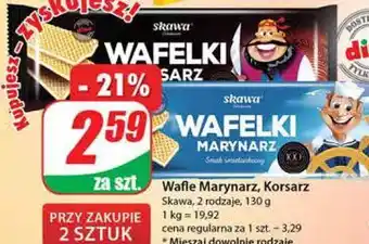 Wafelki korsarz skawa