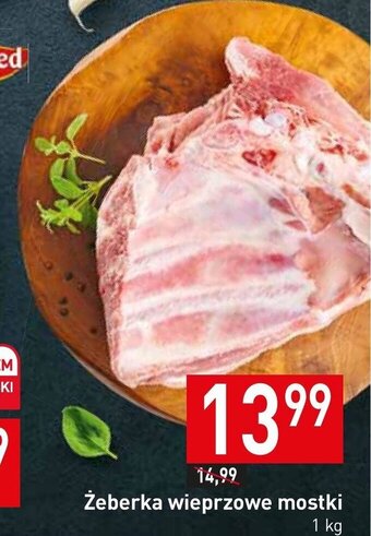 Stokrotka Żeberka wieprzowe mostki 1 kg oferta