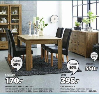 JYSK Vedde stół oferta