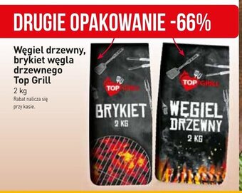 Stokrotka Węgiel drzewny, brykiet węgla drzewnego Top Grill 2kg oferta
